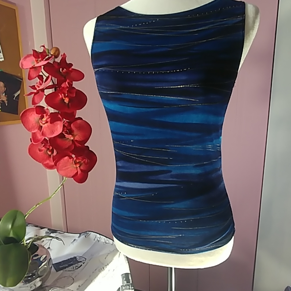 Beautiful multi blue camisole